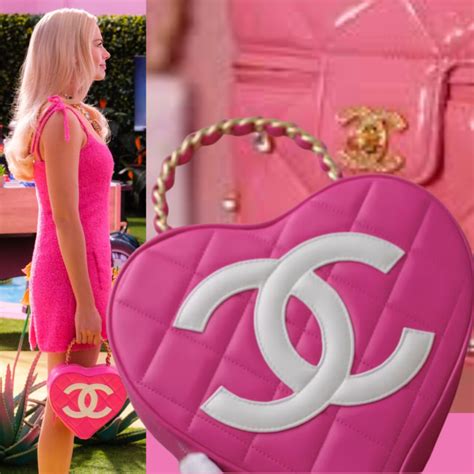 heart chanel barbie bag|barbie chanel dress.